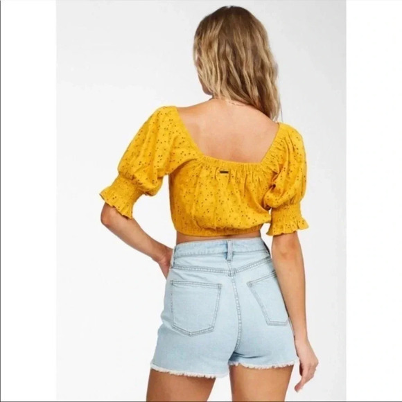 Billabong summer eyelit crop top - Picture 3 of 12